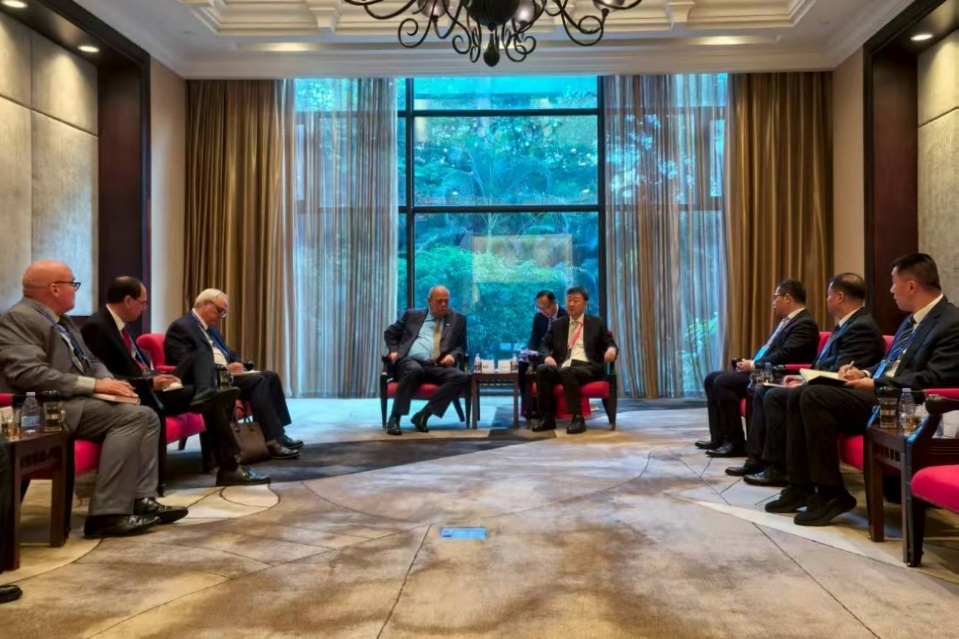 张晓海受邀加入纪念中国与古巴建交65周年企业晤面会